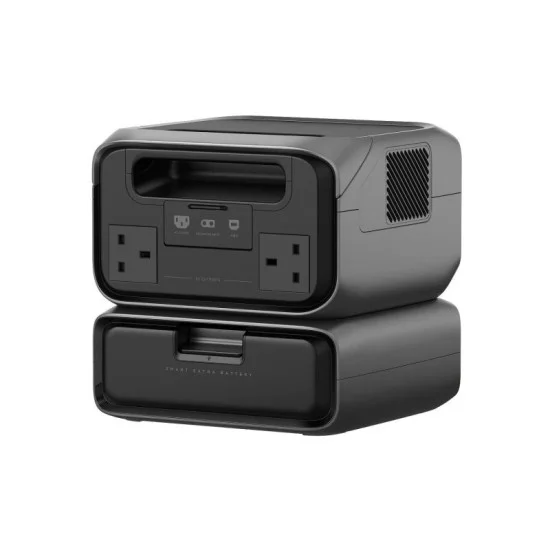 EcoFlow RIVER 3 Max Portable Power Station 572Wh 600W Surge 1200W - Black